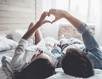 Pillow talk after play